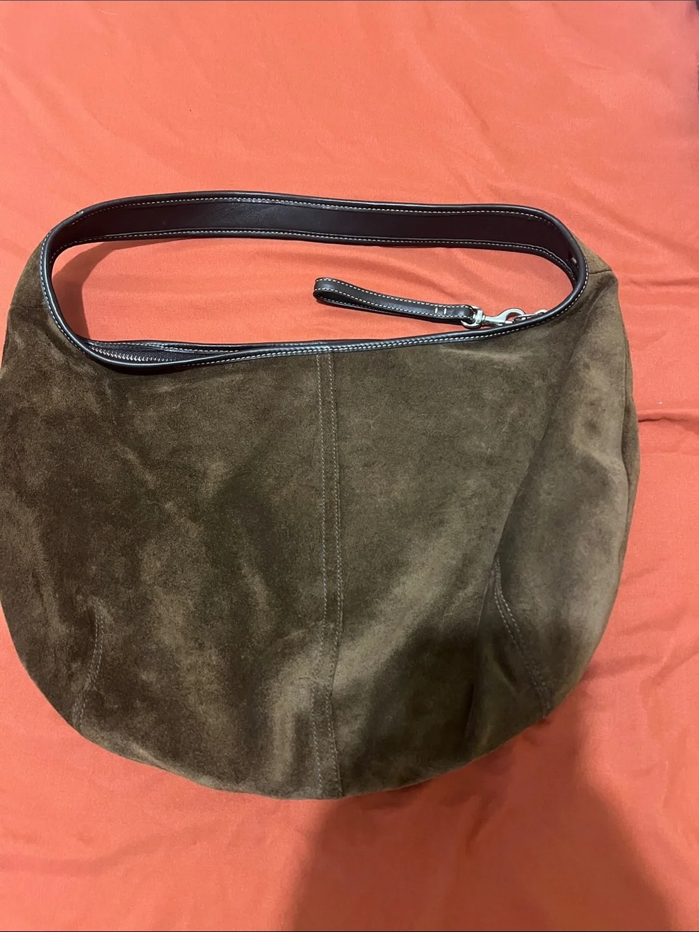Coach Suede Ergo Hobo 9222